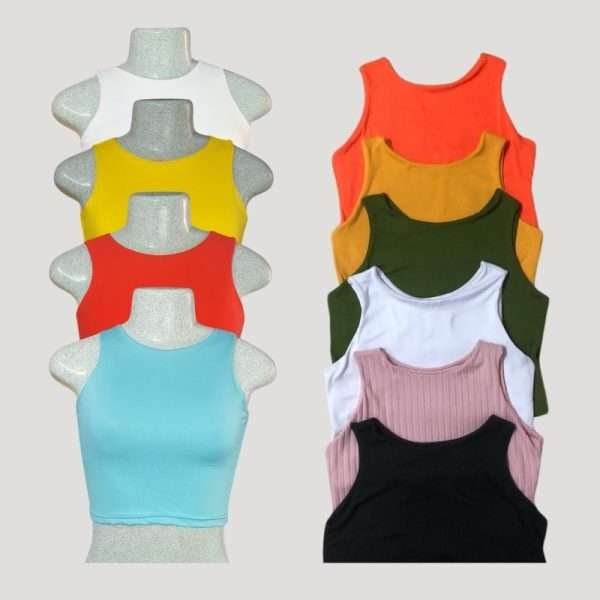 CROP TOP SIN MANGA