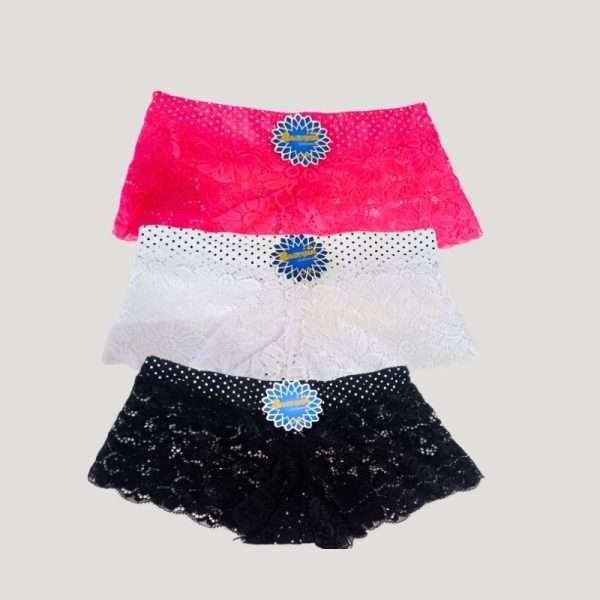 PANTY BOXER DE ENCAJE