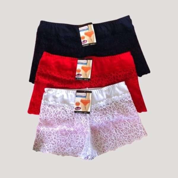 PANTY BOXER DE ENCAJE