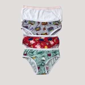 PANTY ALGODON D NIÑA  (LISO Y ESTAMPADO)